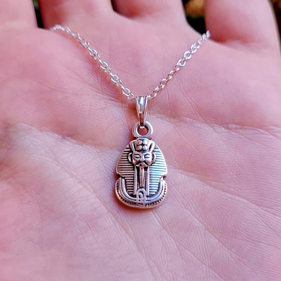 New Handmade Egyptian Pharoah Necklace - Picture 3 of 10